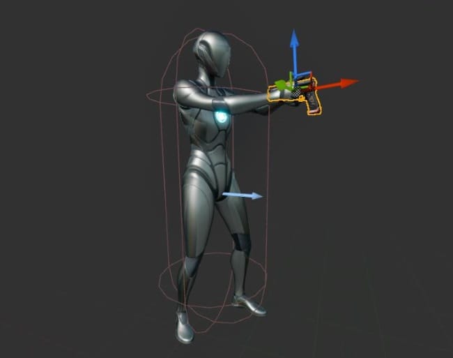 UE5の銃を持たせる手順